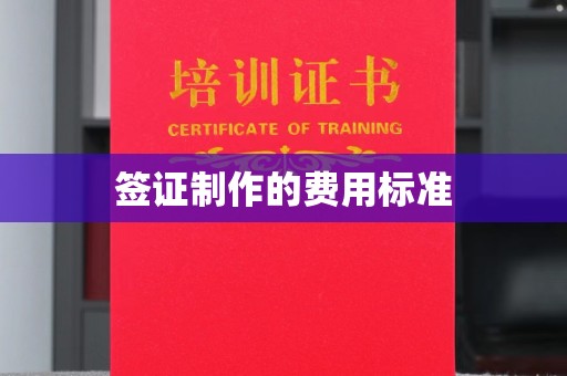 水城签证制作的费用标准