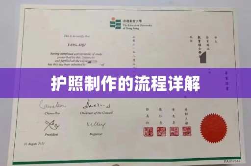 水城护照制作的流程详解