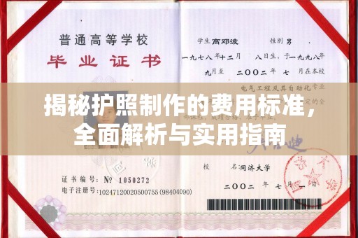 水城揭秘护照制作的费用标准，全面解析与实用指南