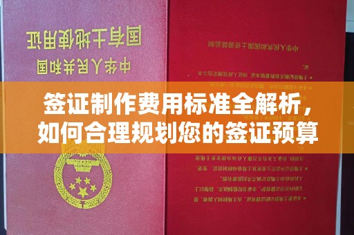 水城签证制作费用标准全解析，如何合理规划您的签证预算？