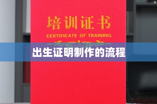 水城出生证明制作的流程